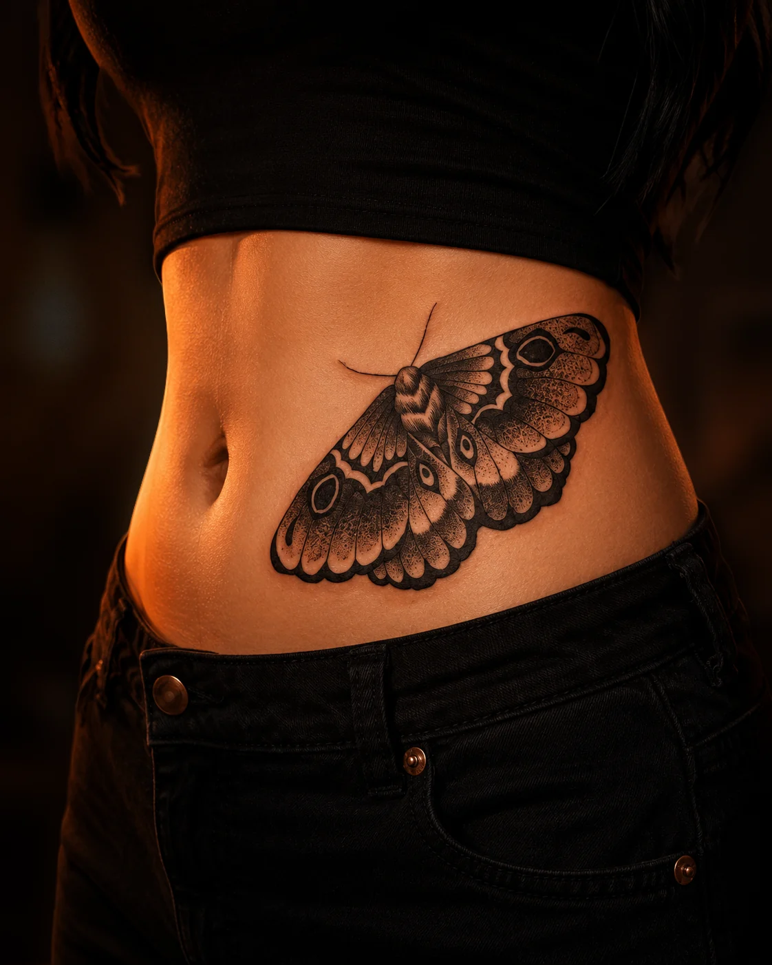 Detail tetovania SunSet Tattoo Krupina