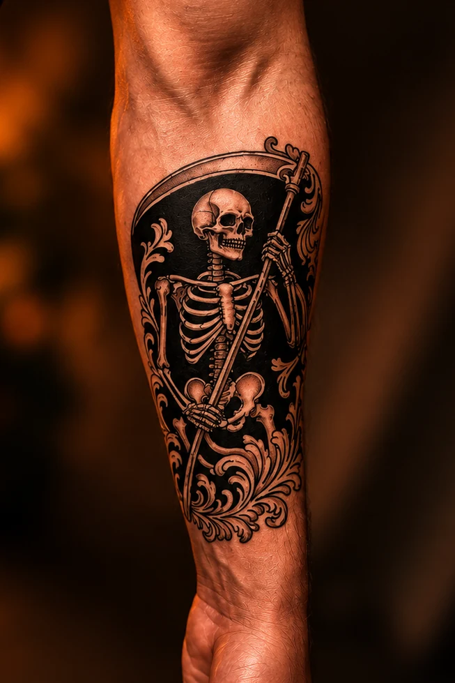 Ukážka tetovania SunSet Tattoo